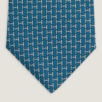 HERMES TIE SET ミント 21cm デザートプレート ペア HERMES TIE